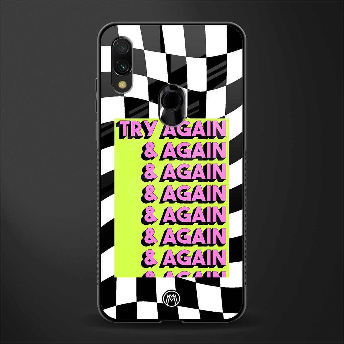 try again glass case for redmi note 7s image