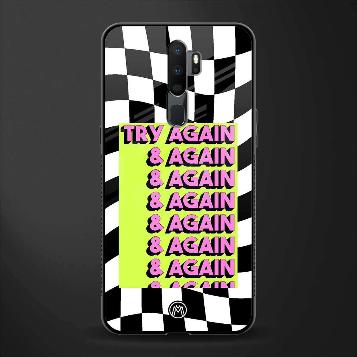 try again glass case for oppo a5 2020 image