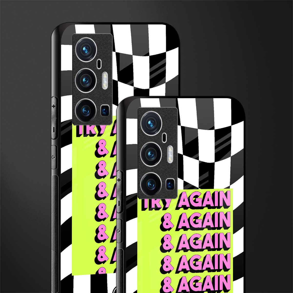 try again glass case for vivo x70 pro plus image-2