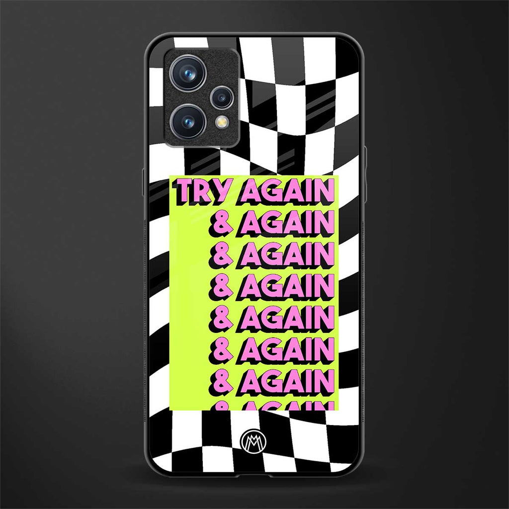 try again glass case for realme 9 4g image