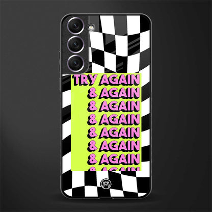 try again glass case for samsung galaxy s21 image