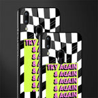 try again glass case for vivo y93 image-2