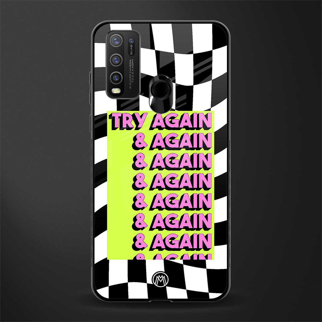 try again glass case for vivo y50 image