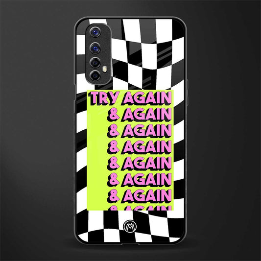 try again glass case for realme 7 image