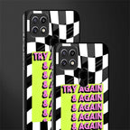 try again glass case for oppo a15 image-2