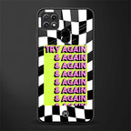 try again glass case for oppo a15 image