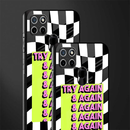 try again glass case for realme c21 image-2