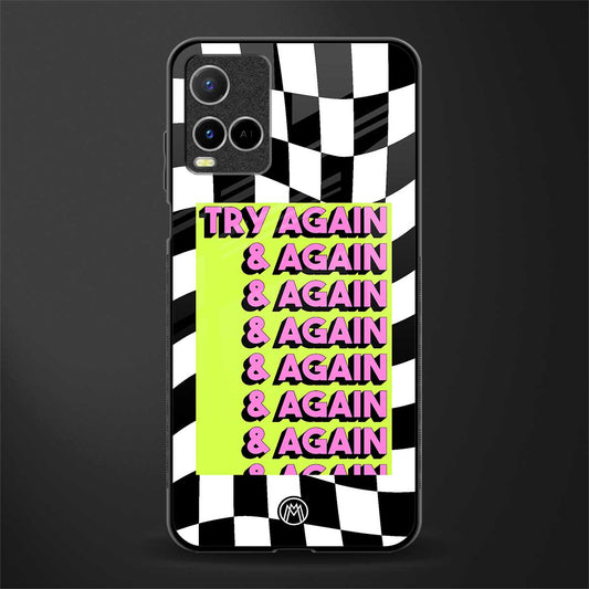 try again glass case for vivo y33s vivo y33t image