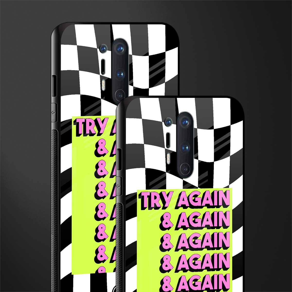 try again glass case for oneplus 8 pro image-2