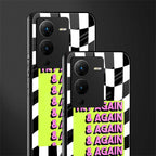 try again back phone cover | glass case for vivo v25 pro 5g
