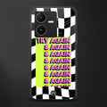 try again back phone cover | glass case for vivo y22
