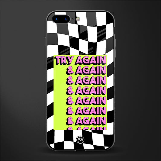 try again glass case for iphone 8 plus image