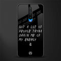 tryna drain my energy glass case for poco x2 image