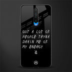 tryna drain my energy glass case for poco x2 image