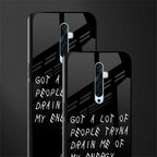 tryna drain my energy glass case for oppo reno 2z image-2