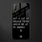 tryna drain my energy glass case for vivo z1x image
