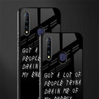 tryna drain my energy glass case for vivo z1 pro image-2