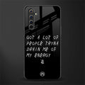 tryna drain my energy glass case for realme 6 pro image