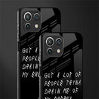 tryna drain my energy glass case for mi 11 lite image-2