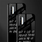 tryna drain my energy glass case for realme x2 image-2