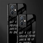 tryna drain my energy glass case for vivo t1 5g image-2
