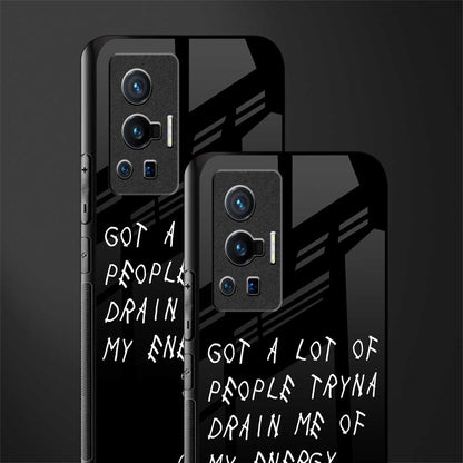 tryna drain my energy glass case for vivo x70 pro image-2
