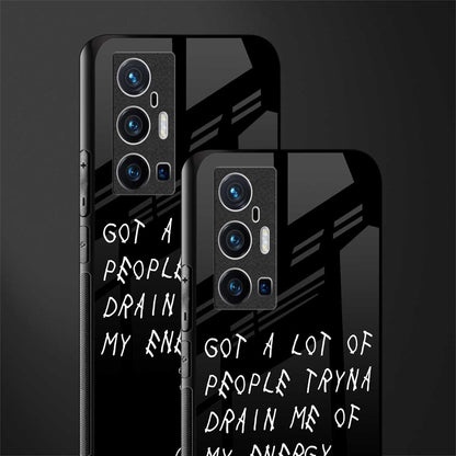 tryna drain my energy glass case for vivo x70 pro plus image-2