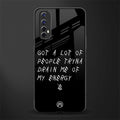 tryna drain my energy glass case for realme 7 image