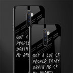 tryna drain my energy glass case for realme x2 pro image-2