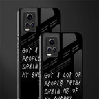 tryna drain my energy glass case for vivo v20 image-2