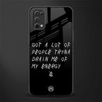 tryna drain my energy glass case for realme 7 pro image