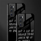tryna drain my energy glass case for vivo v20 se image-2