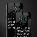 tryna drain my energy glass case for mi 10i image-2