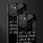 tryna drain my energy glass case for realme c35 image-2
