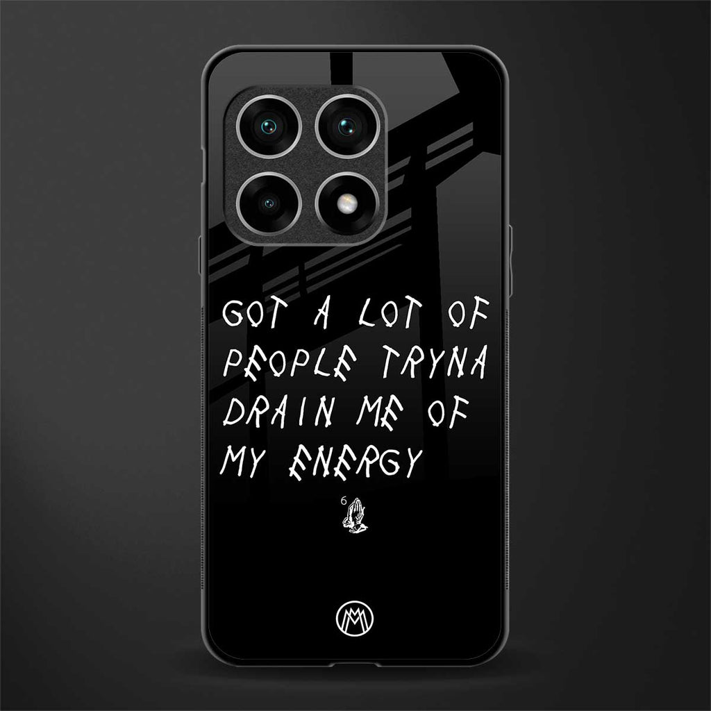 tryna drain my energy glass case for oneplus 10 pro 5g image