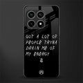 tryna drain my energy glass case for oneplus 10 pro 5g image