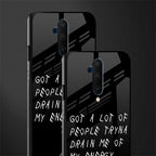 tryna drain my energy glass case for oneplus 7t pro image-2