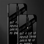 tryna drain my energy glass case for oneplus 7 pro image-2