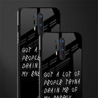 tryna drain my energy glass case for oneplus 8 pro image-2