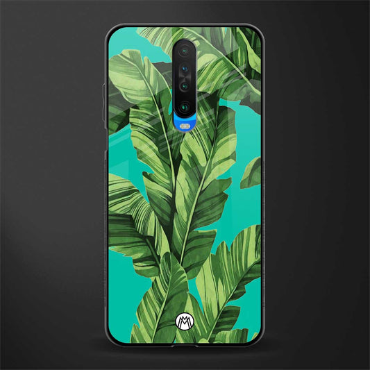 ubud jungle glass case for poco x2 image