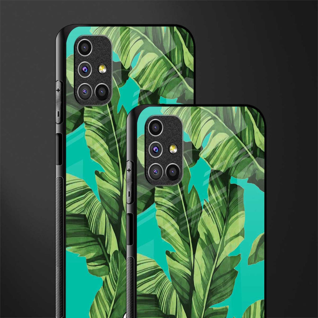 ubud jungle glass case for samsung galaxy m31s image-2