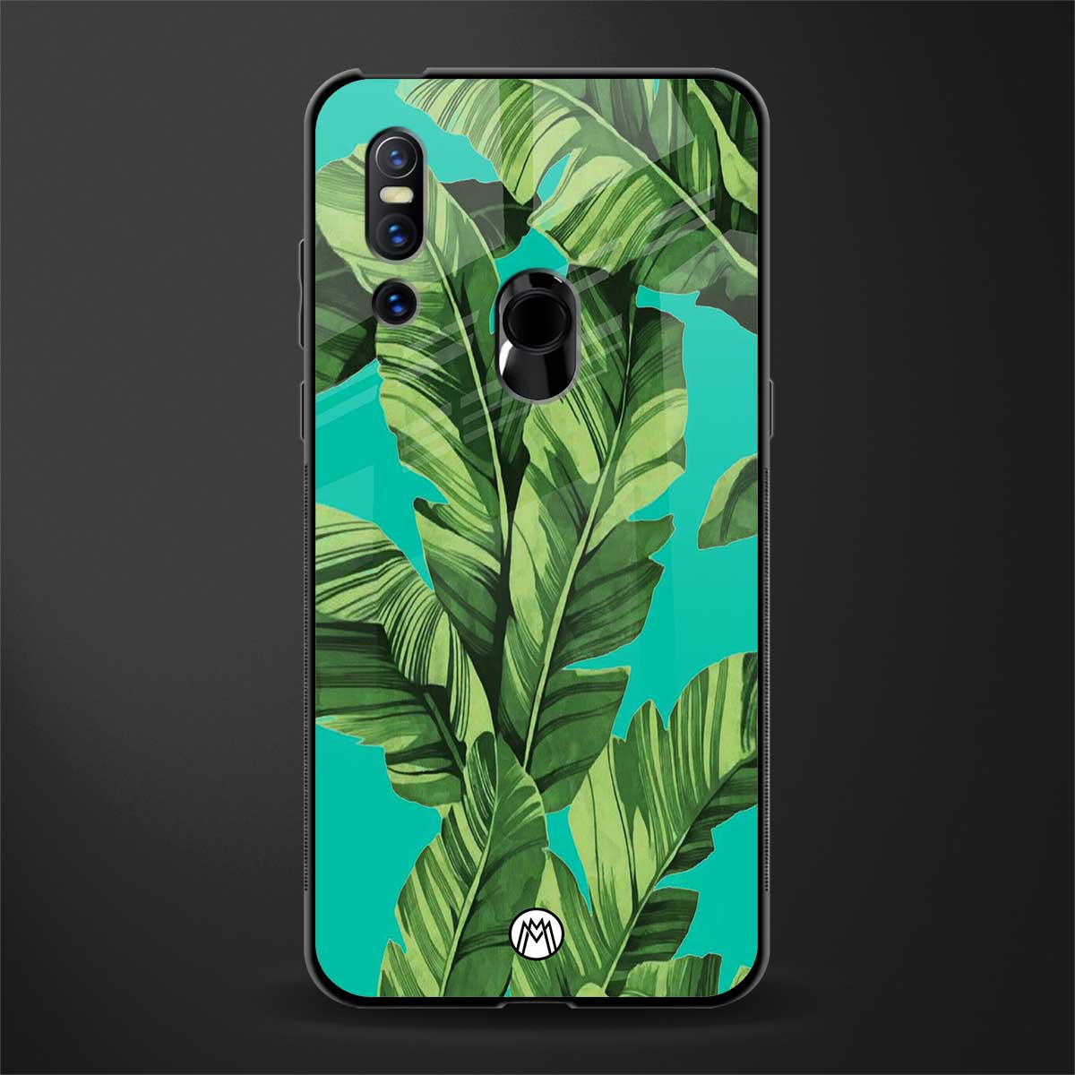 ubud jungle glass case for vivo v15 image