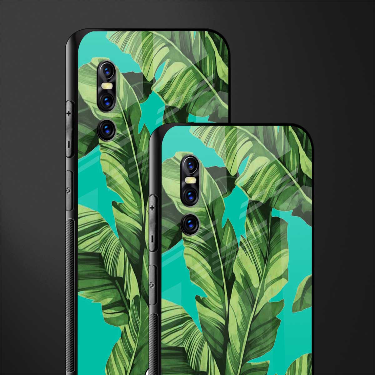 ubud jungle glass case for vivo v15 pro image-2