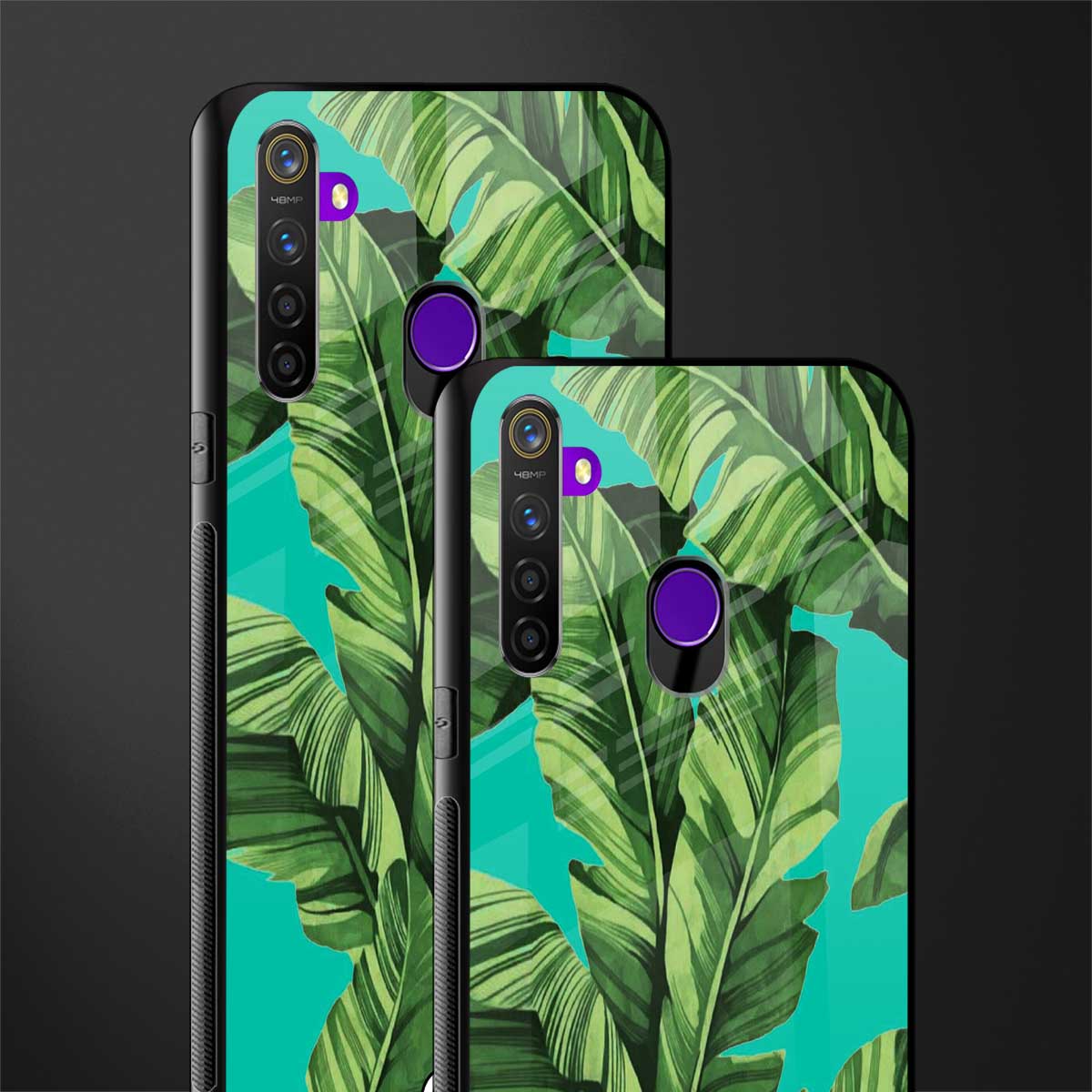 ubud jungle glass case for realme 5 pro image-2