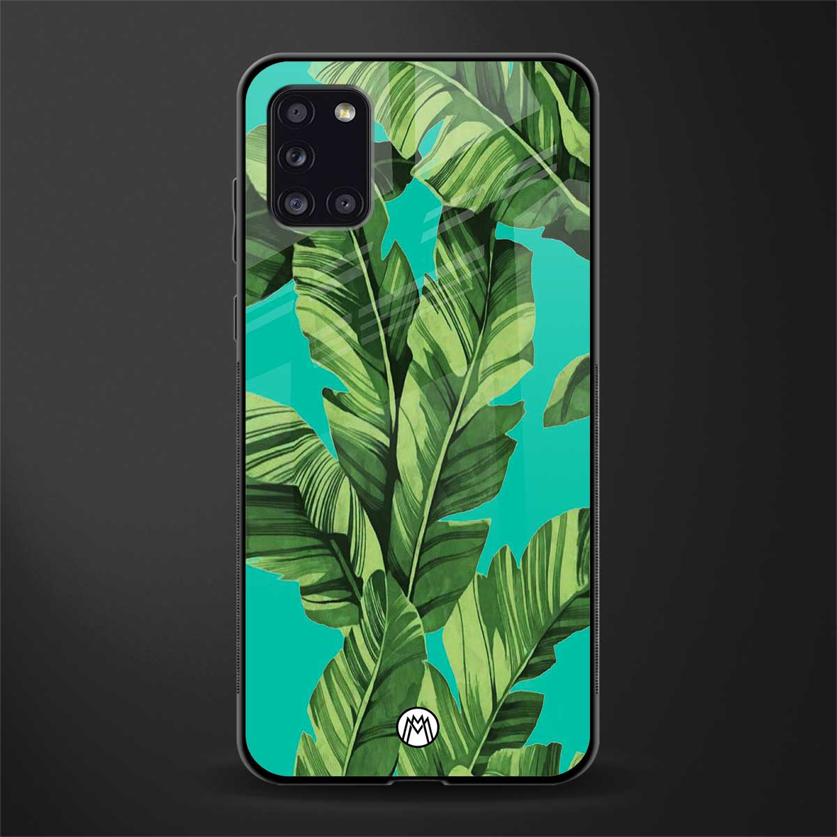 ubud jungle glass case for samsung galaxy a31 image