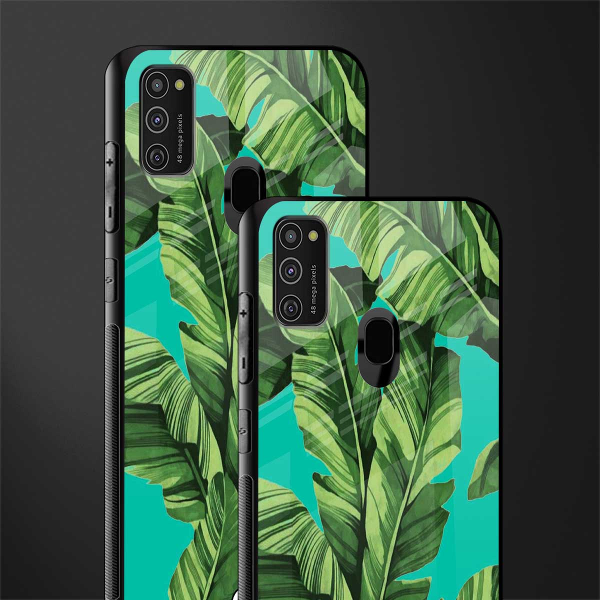 ubud jungle glass case for samsung galaxy m30s image-2