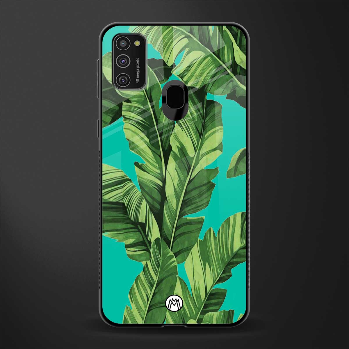 ubud jungle glass case for samsung galaxy m30s image