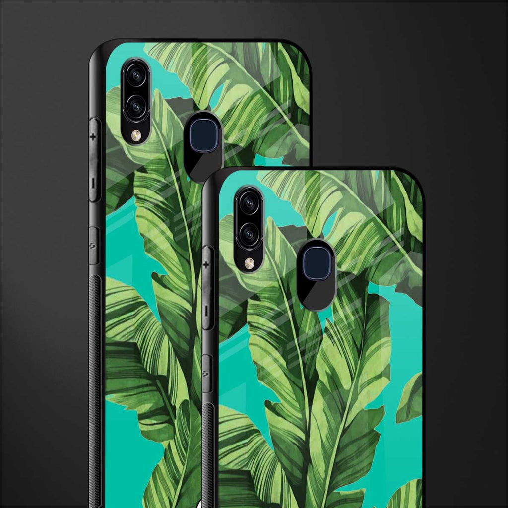 ubud jungle glass case for samsung galaxy m10s image-2