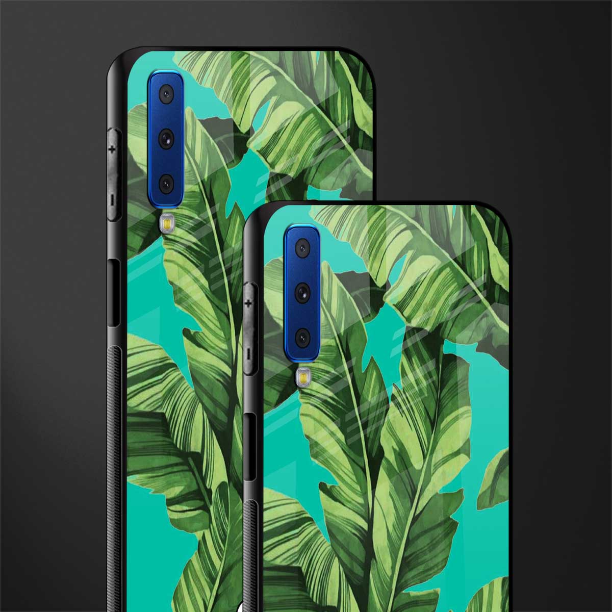 ubud jungle glass case for samsung galaxy a7 2018 image-2