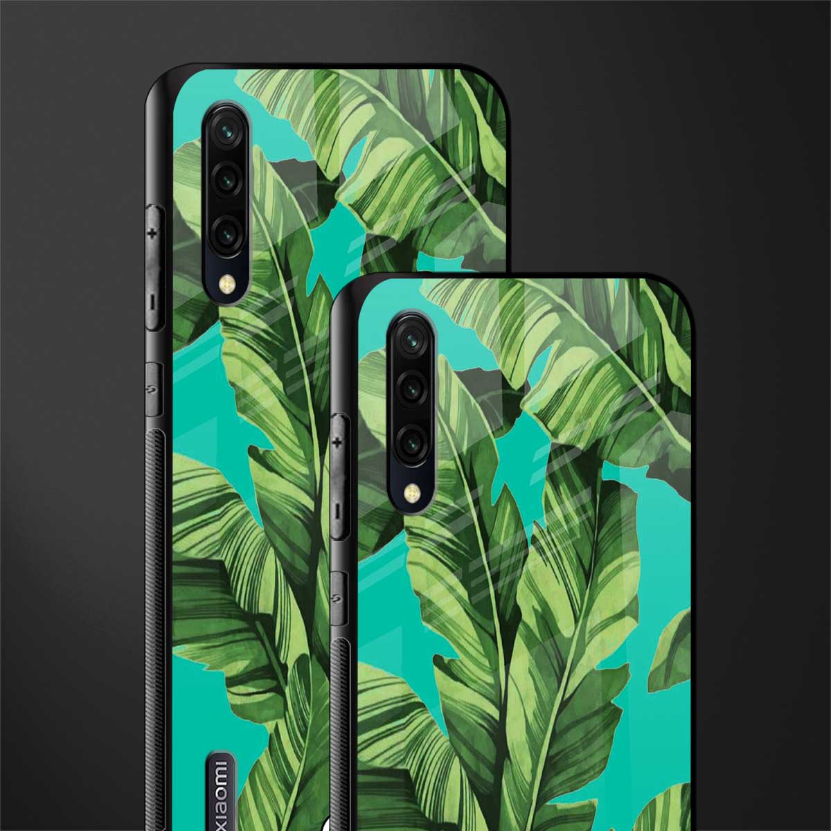 ubud jungle glass case for mi a3 redmi a3 image-2